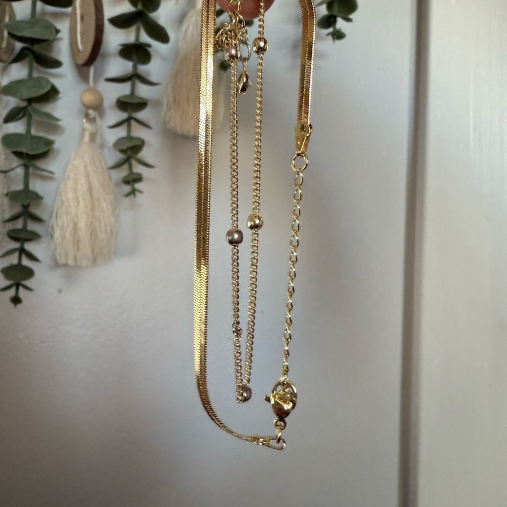 Chic Gold Multi-Layer Bracelets - image 2